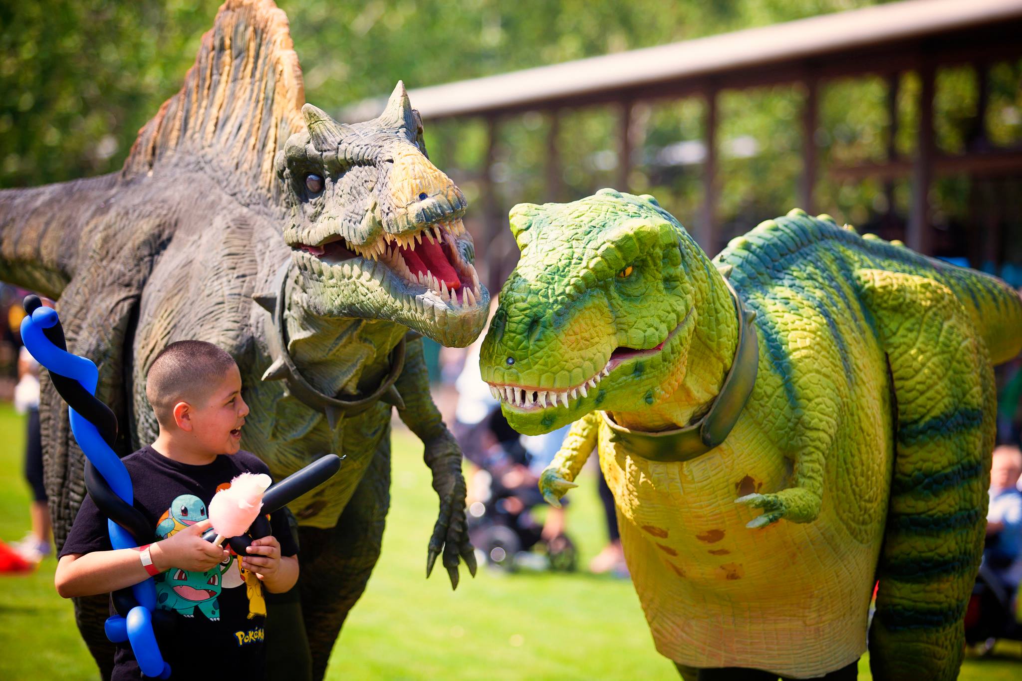 Jurassic Extreme at FUNomenal Family Festival (Discovery Green)