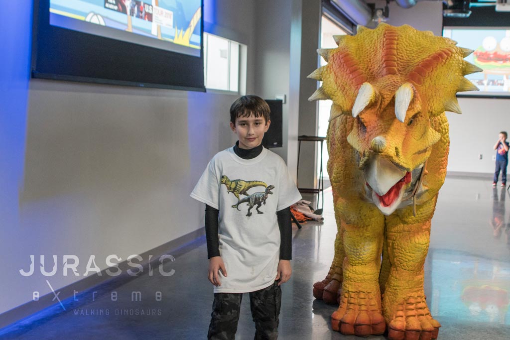 Walking Dinosaurs Entertainment for Kids Birthday Party in Houston, Texas
