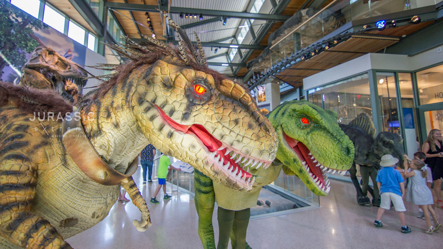 Dino Party at The Witte Museum in San Antonio, Texas Jurassic Extreme