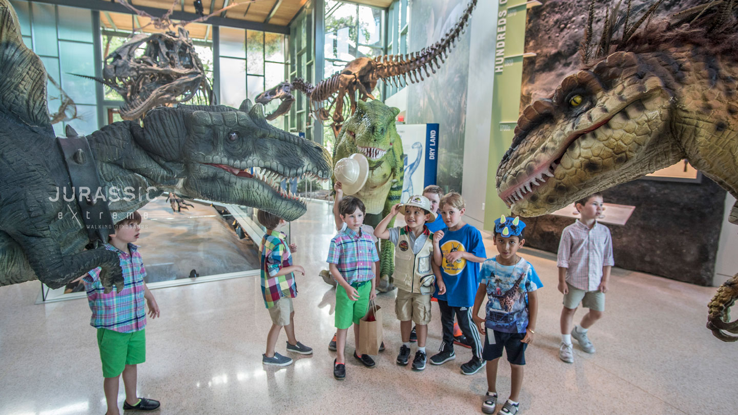 Dino Party at The Witte Museum in San Antonio, Texas Jurassic Extreme