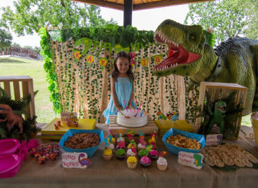 Walking Dinosaur for Girls Birthday Party in Houston