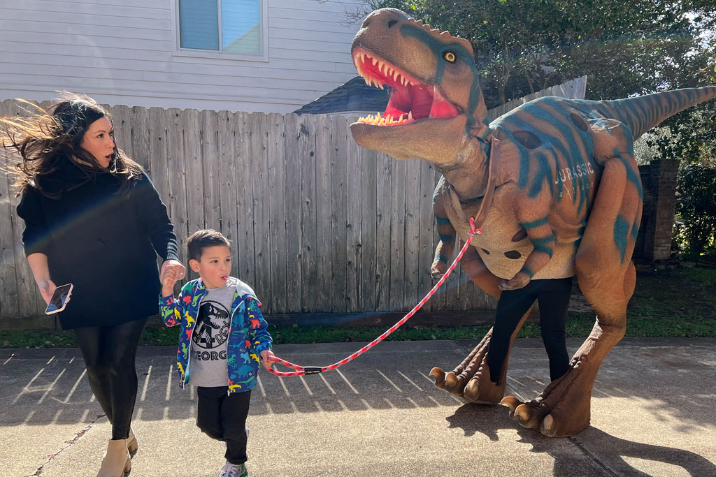 Houston Dinosaur Birthday Party with Jurassic Extreme
